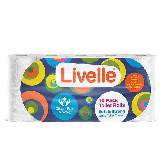 Livelle Toilet Tissue 10-Pack